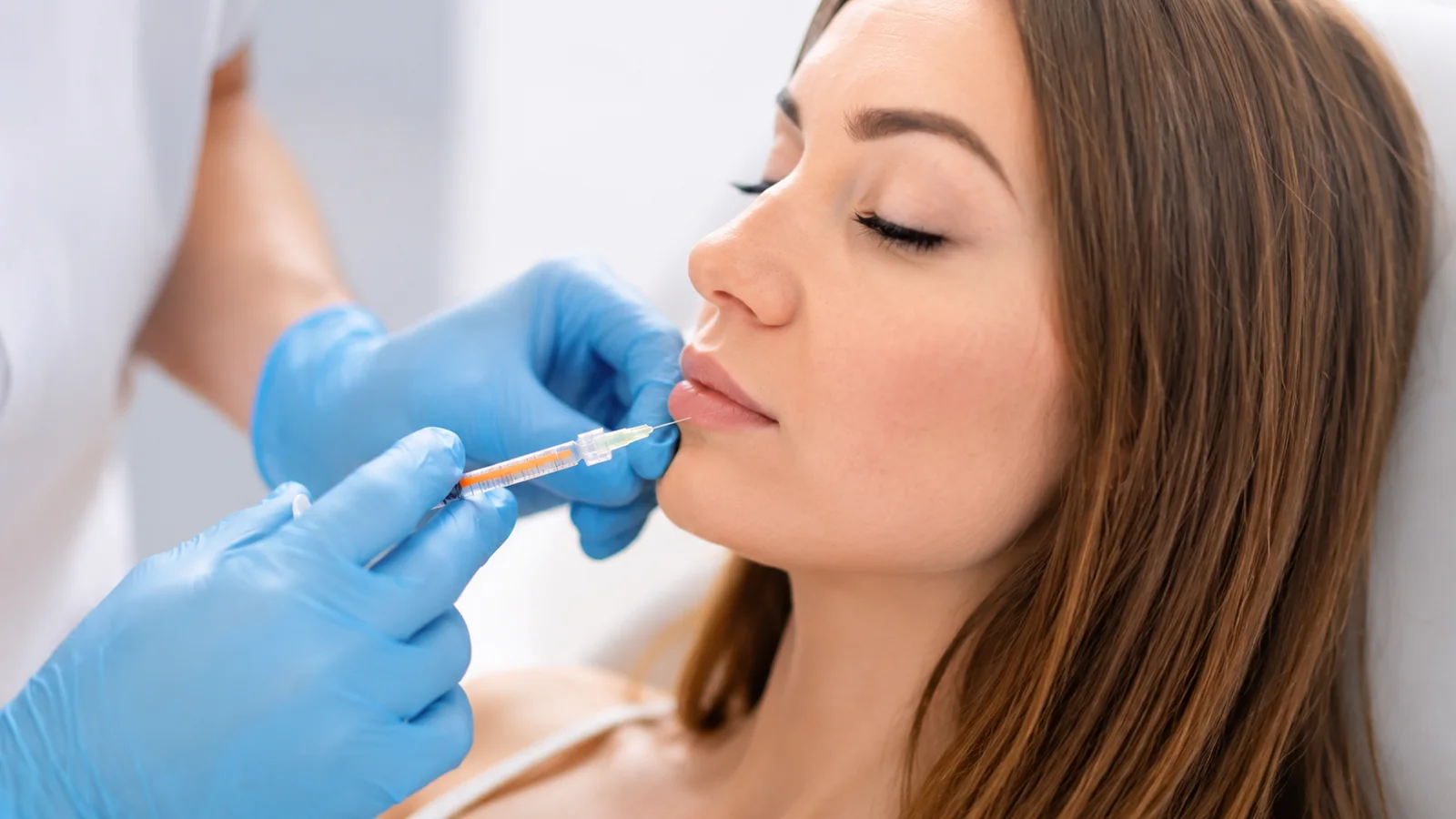 Lippenunterspritzung mit Hyaluronsäure-Filler in Hannover