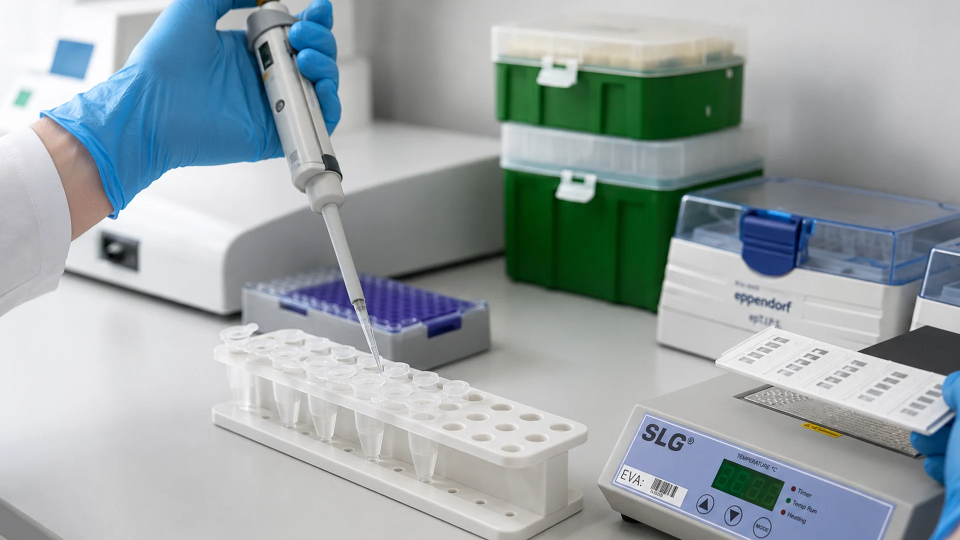 PCR-Laboranalyse bei Pilzdiagnostik im praxiseigenen Labor in Hannover